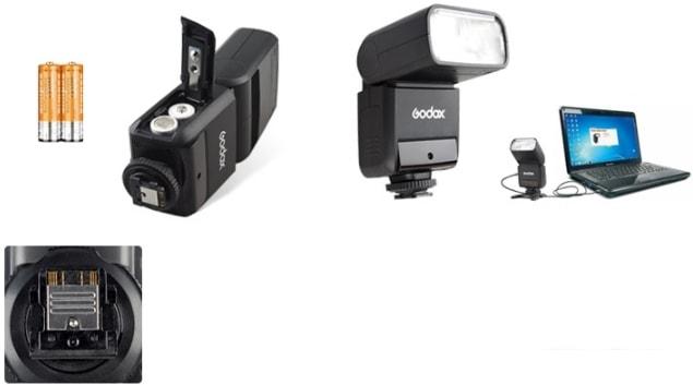 Вспышки, лампы и аксессуары для съемки Godox ThinkLite TT350C TTL для Canon