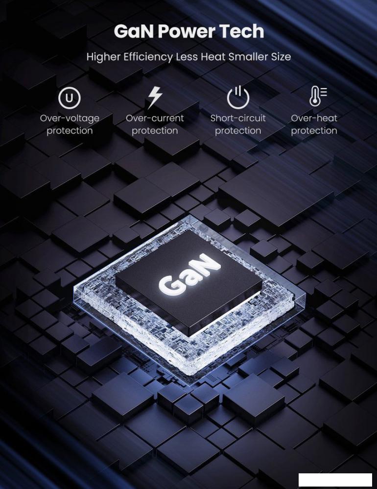 Сетевое зарядное Ugreen CD224 70774