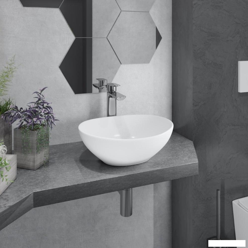 Умывальники Lauter 21652 + клапан 21190CH + сифон 21635CH (хром)