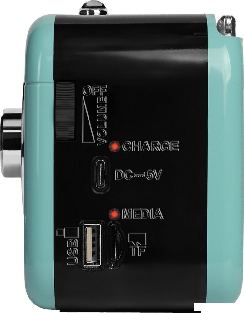 Радиоприемник Ritmix RPR-033 (лазурный)
