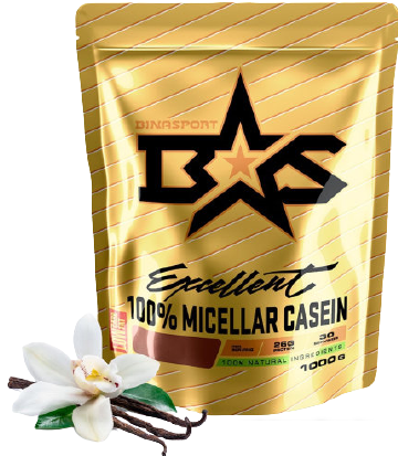 Протеины и гейнеры Binasport Micellar Casein (1000г, ваниль)