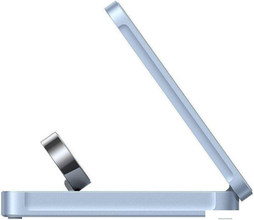 Беспроводное зарядное Ugreen W757 65901 (голубой)