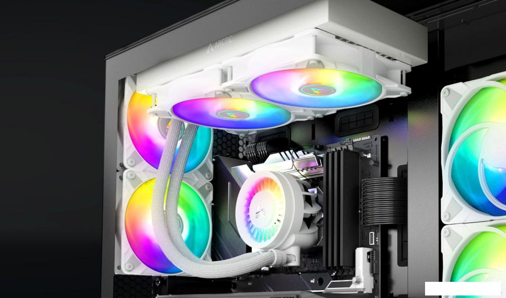 Система жидкостного охлаждения для процессора Arctic Liquid Freezer III 280 A-RGB White ACFRE00151A