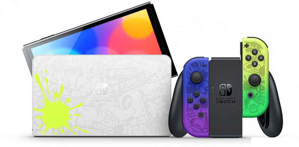 Игровая приставка Nintendo Switch OLED Splatoon 3 Edition