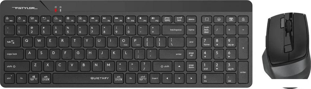 Офисный набор A4Tech Fstyler FG2400 Air2 (черный)