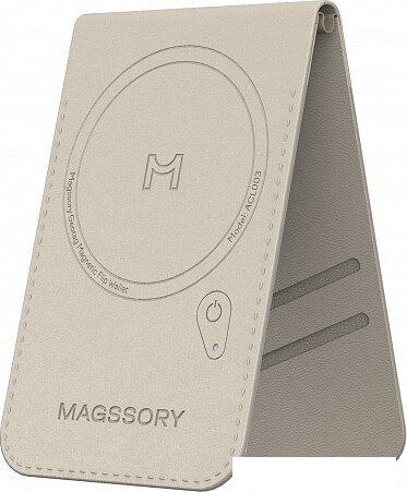 Кредитница Magssory Geotag Magnetic Ivory ACL003i