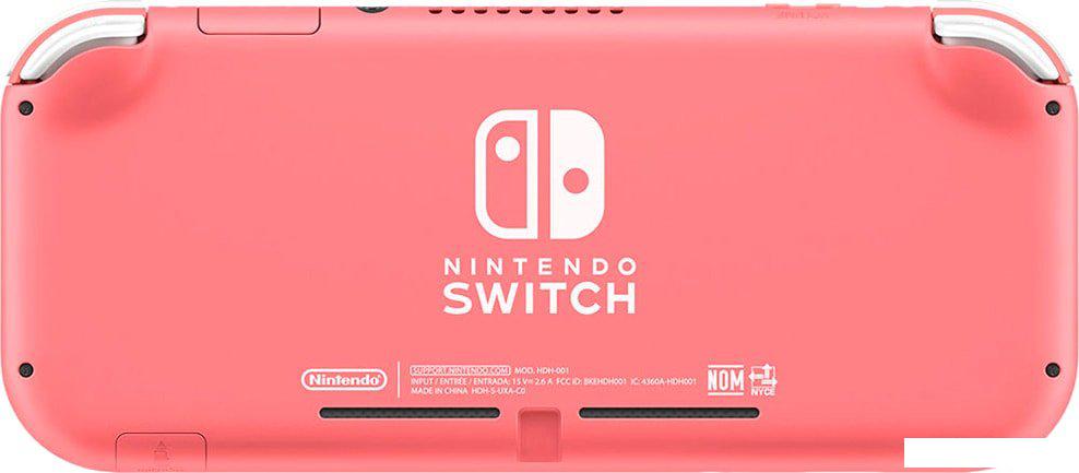 Игровая приставка Nintendo Switch Lite (коралловый)