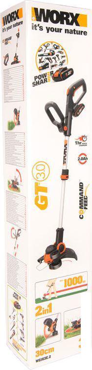 Триммеры Worx WG163E.2 (с 1-им АКБ)