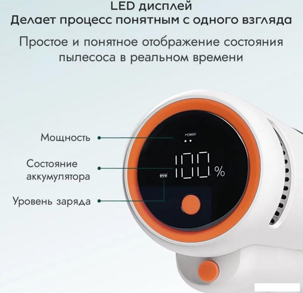 Пылесос Lydsto V11H YM-V11H-W03 (белый) Пылесос Lydsto V11H YM-V11H-W03 (белый)
