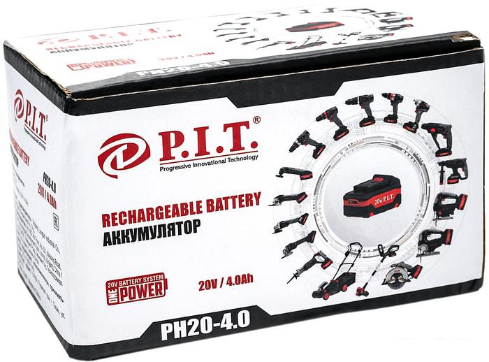Аккумулятор P.I.T. PH20-4.0 (20В/4 Ah)