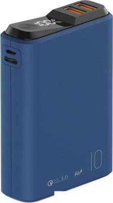 Внешний аккумулятор Olmio QS-10 10000mAh (темно-синий)