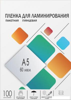 Расходные материалы для ламинаторов и брошюровщиков Гелеос A5 60 мкм 100 шт LPA5-60