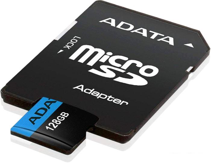 Карта памяти ADATA Premier AUSDX256GUICL10A1-RA1 microSDXC 256GB (с адаптером) Карта памяти ADATA Premier AUSDX256GUICL10A1-RA1 microSDXC 256GB (с адаптером)