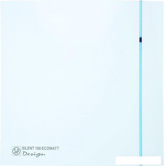 Вытяжная и приточная вентиляция Soler&Palau Silent-100 CRZ Design Ecowatt 5210611000