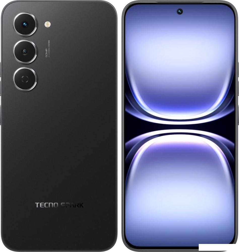 Телефон Tecno Spark 40 Pro 8GB/256GB (чернильный черный)