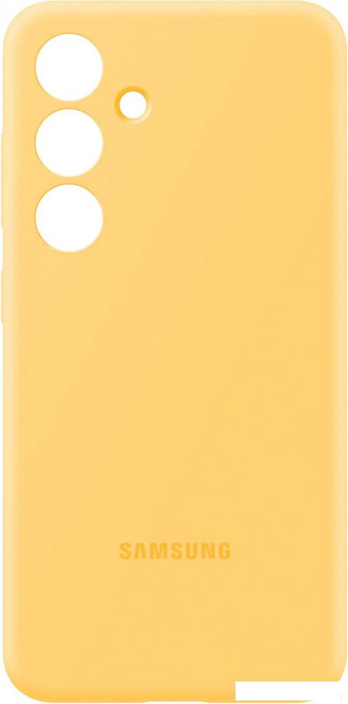 Чехол для телефона Samsung Silicone Case S24+ (желтый)