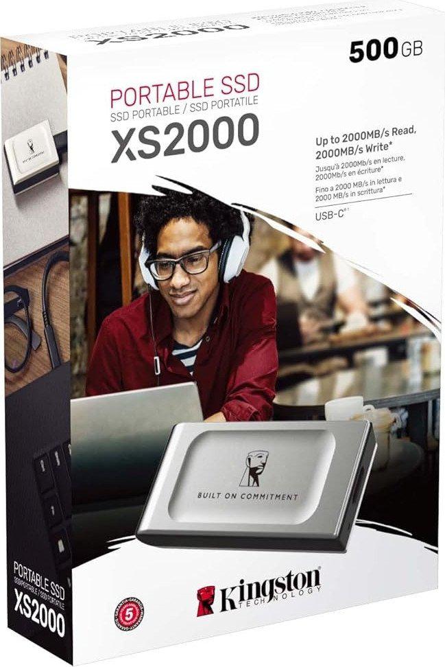 Внешний накопитель Kingston XS2000 500GB SXS2000/500GA