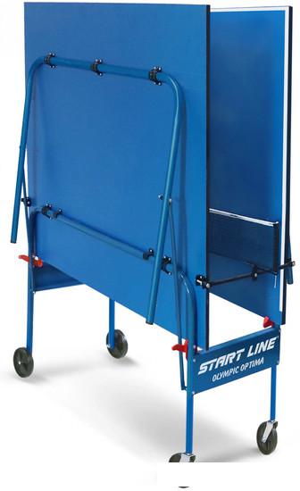 Теннисный стол Start Line Olympic Optima 6023-2 (с сеткой, синий)