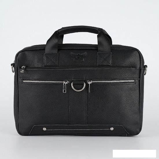 Женские и мужские сумки Poshete 196-3060BLK (черный)