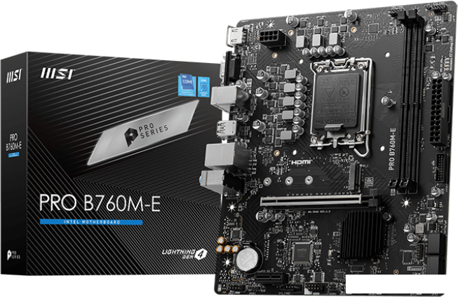 Материнская плата MSI Pro B760M-E