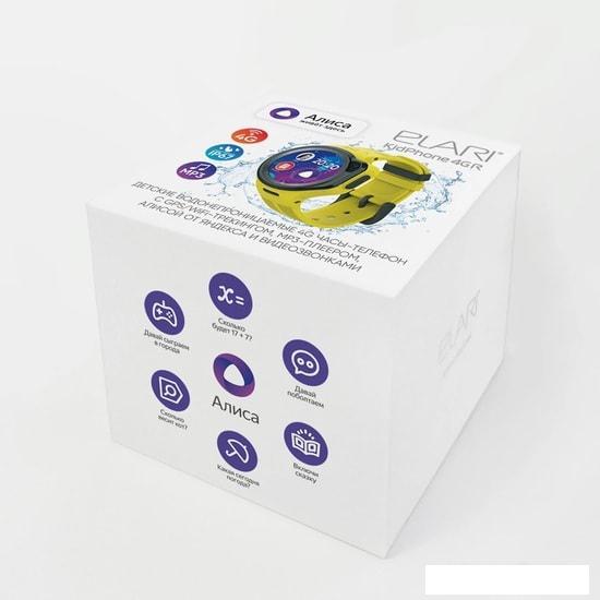 Умные часы и браслеты Elari KidPhone 4GR (желтый)