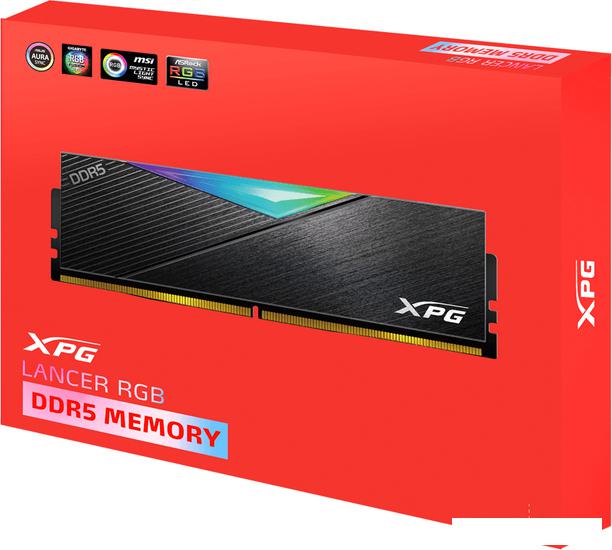 Оперативная память ADATA XPG Lancer RGB 2x32ГБ DDR5 6000МГц AX5U6000C3032G-DCLARBK