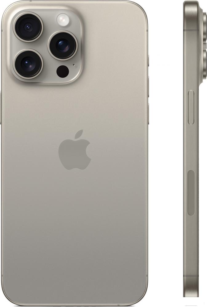 Смартфон Apple iPhone 15 Pro Max 256GB (природный титан)