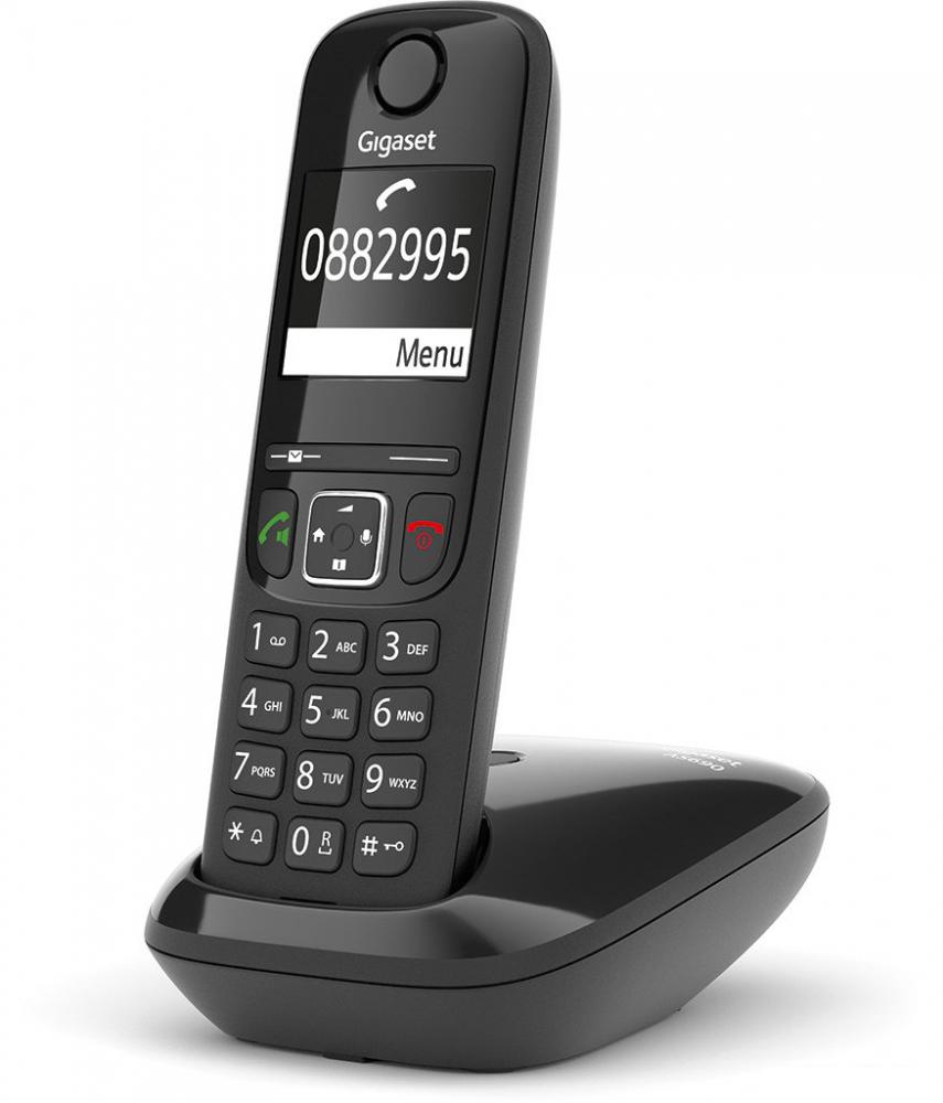 Радиотелефон Gigaset AS690 DUO (черный)