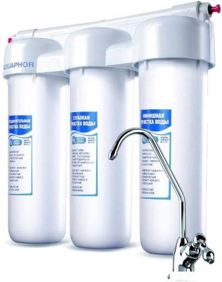 Стационарная система "под мойкой" АКВАФОР Трио Норма Умягчающий