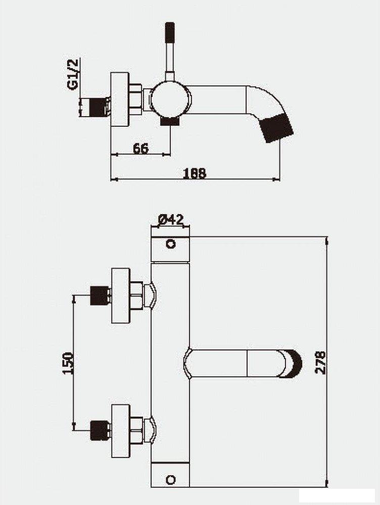 Смесители Vieir V403531-S