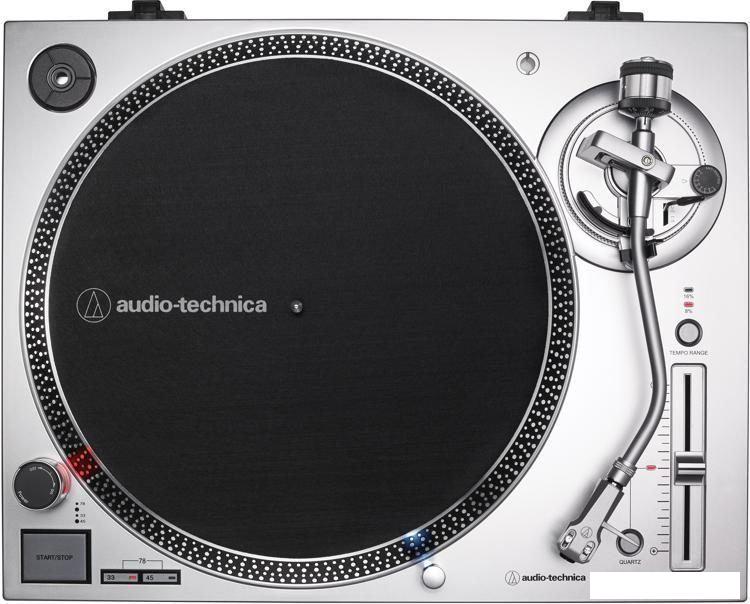 Виниловый проигрыватель Audio-Technica AT-LP120XUSB-SV