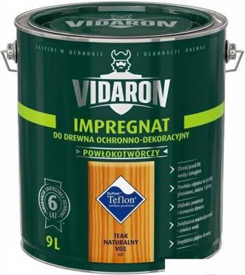 Пропитка Vidaron Impregnant V05 9 л (натуральный тик)