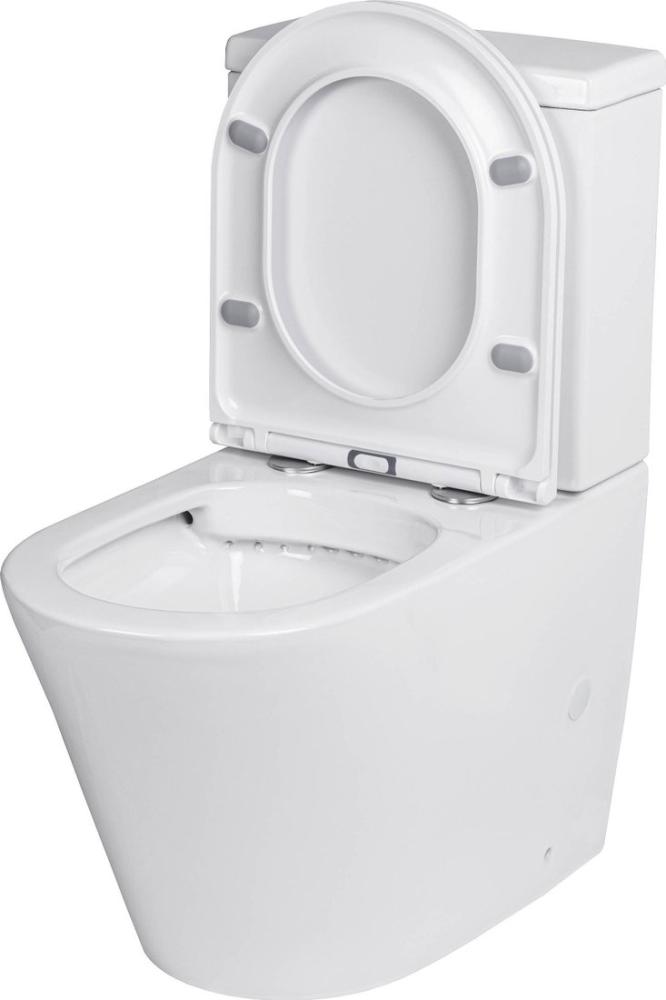 Унитаз напольный Roxen Wailet Rimless Soft Close 600175-01