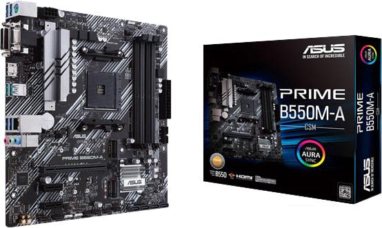 Материнские платы ASUS Prime B550M-A/CSM