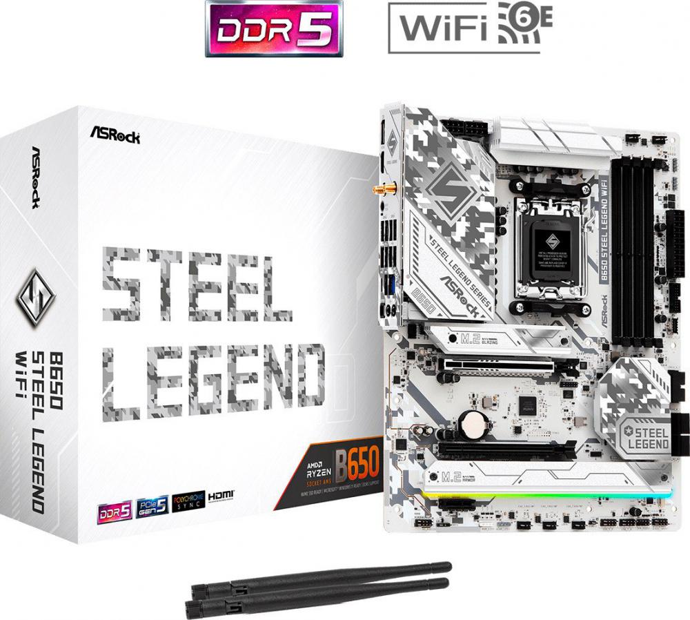 Материнская плата ASRock B650 Steel Legend WiFi