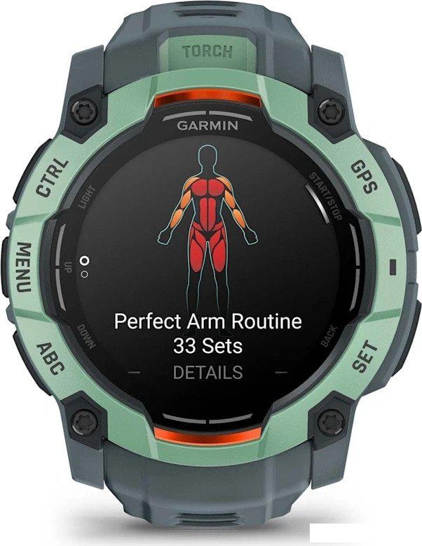 Умные часы Garmin Instinct 3 50 мм (зеленый)