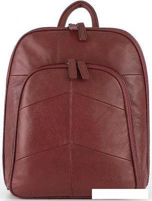 Городской рюкзак Poshete 827-254185-BRD (бордовый)
