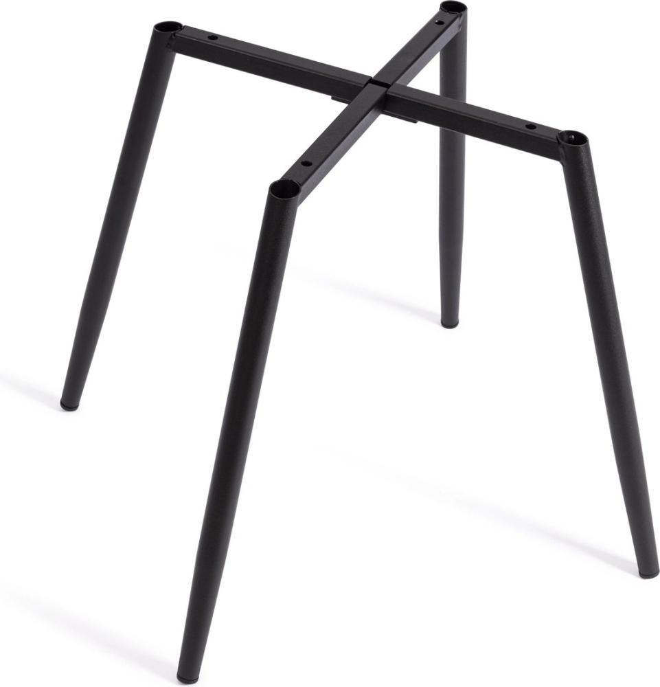 Стул TetChair Bari LT флок (бежевый/черный)
