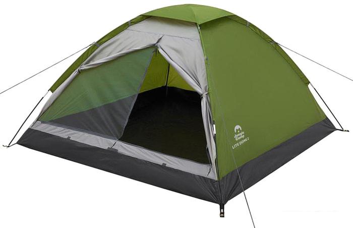 Палатки Jungle Camp Lite Dome 4 (зеленый/серый)