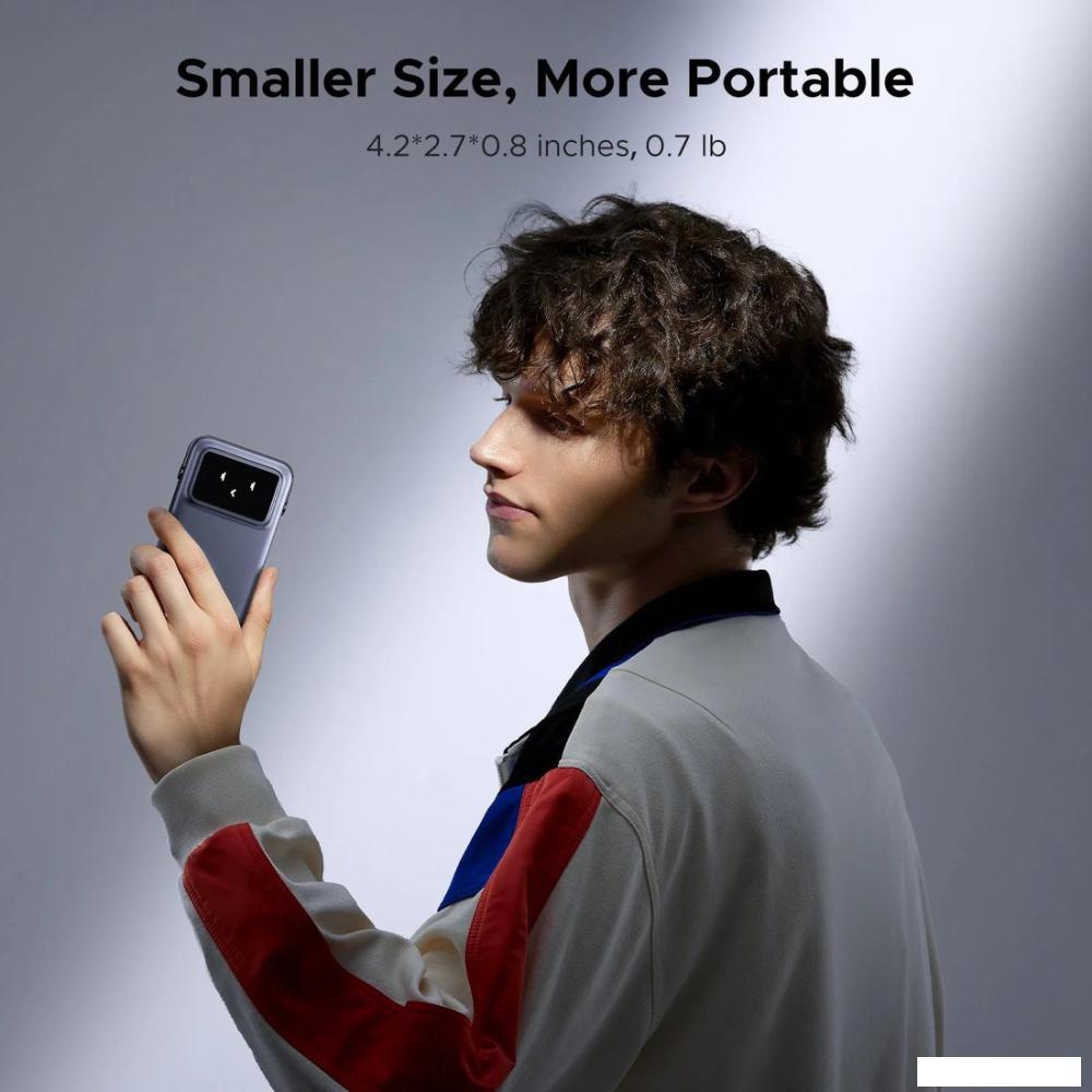 Портативные зарядные устройства Ugreen PB572 10000mAh (серый)