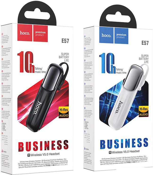 Bluetooth гарнитура Hoco E57 (черный) Bluetooth гарнитура Hoco E57 (черный)