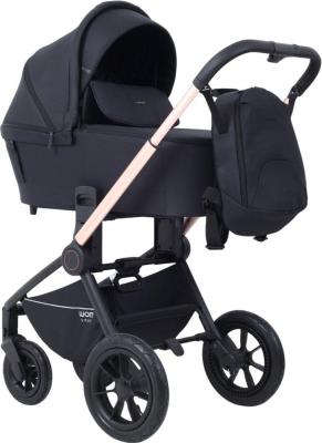 Детские коляски и аксессуары MOWbaby Zoom air MB087 (3 в 1, Gold Black)