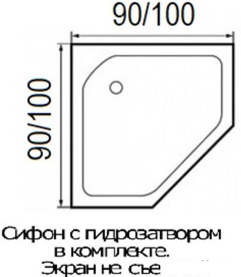 Душевая кабина River Penta 100