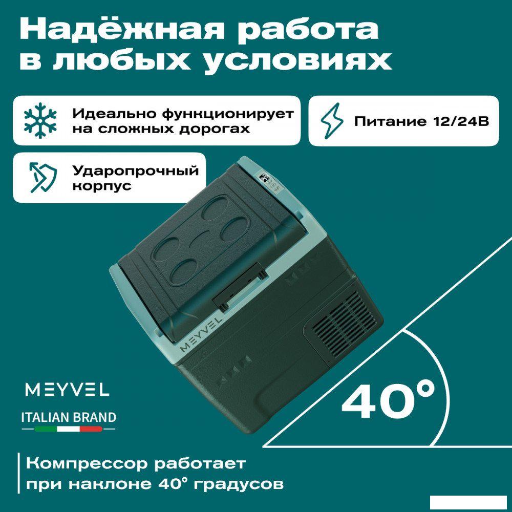 Компрессорный автохолодильник Meyvel AF-N20 20л (черный)