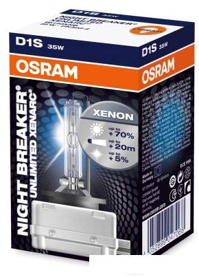 Автомобильные лампы Osram Xenarc Night Breaker Unlimited 1шт (66140XNB)