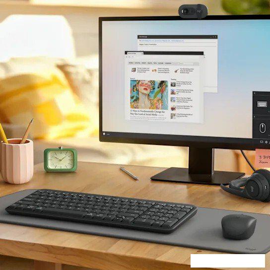 Клавиатура Logitech K251 Compact Bluetooth Wireless Keyboard 920-013363 (графитовый, с гравировкой)