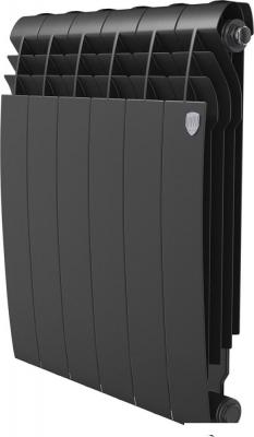 Биметаллический радиатор Royal Thermo Biliner B 500 Черный - 6 секций