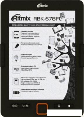 Электронная книга Ritmix RBK-678FL