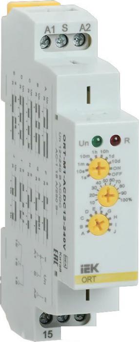 Реле времени IEK ORT-M1-ACDC12-240V