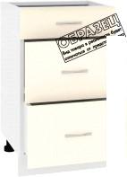 Готовые кухни Кортекс-мебель Корнелия Лира НШ60р3ш без столешницы (венге)